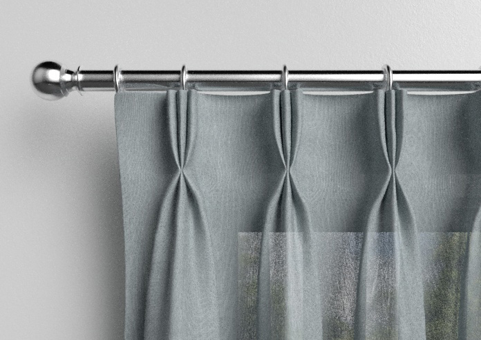 Salerno Voile, Dove Grey - Made to Measure Curtains - Image 11